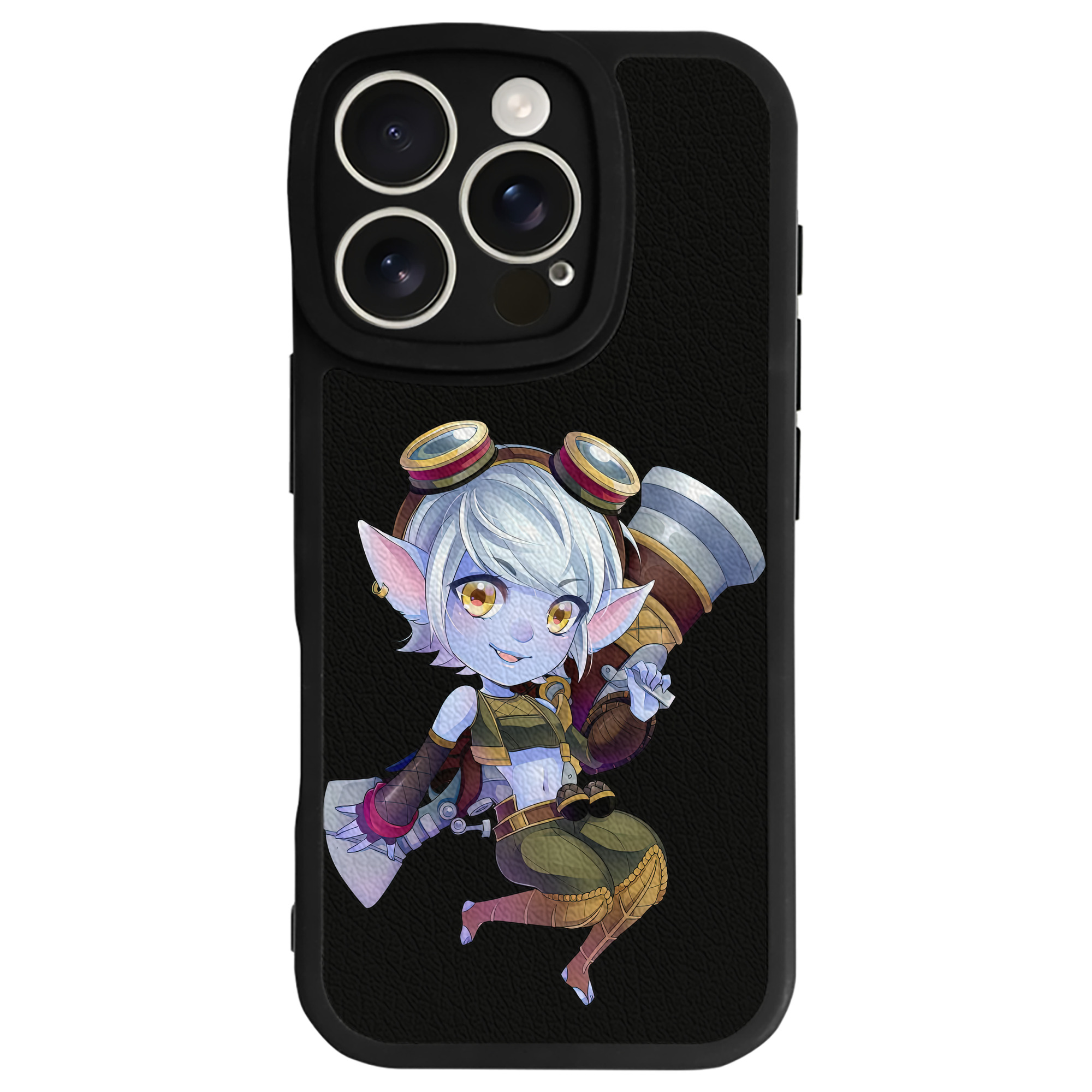 リーグ・オブ・レジェンド League of Legends LOL 【iPhone 16シリーズ対応】シリコンスマホケース（レザー調） 材質：シリコン